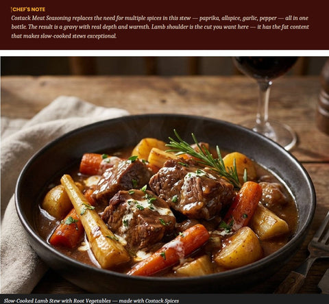 The Costack Flavour Bible: 41 Recipes Using Costack Seasonings