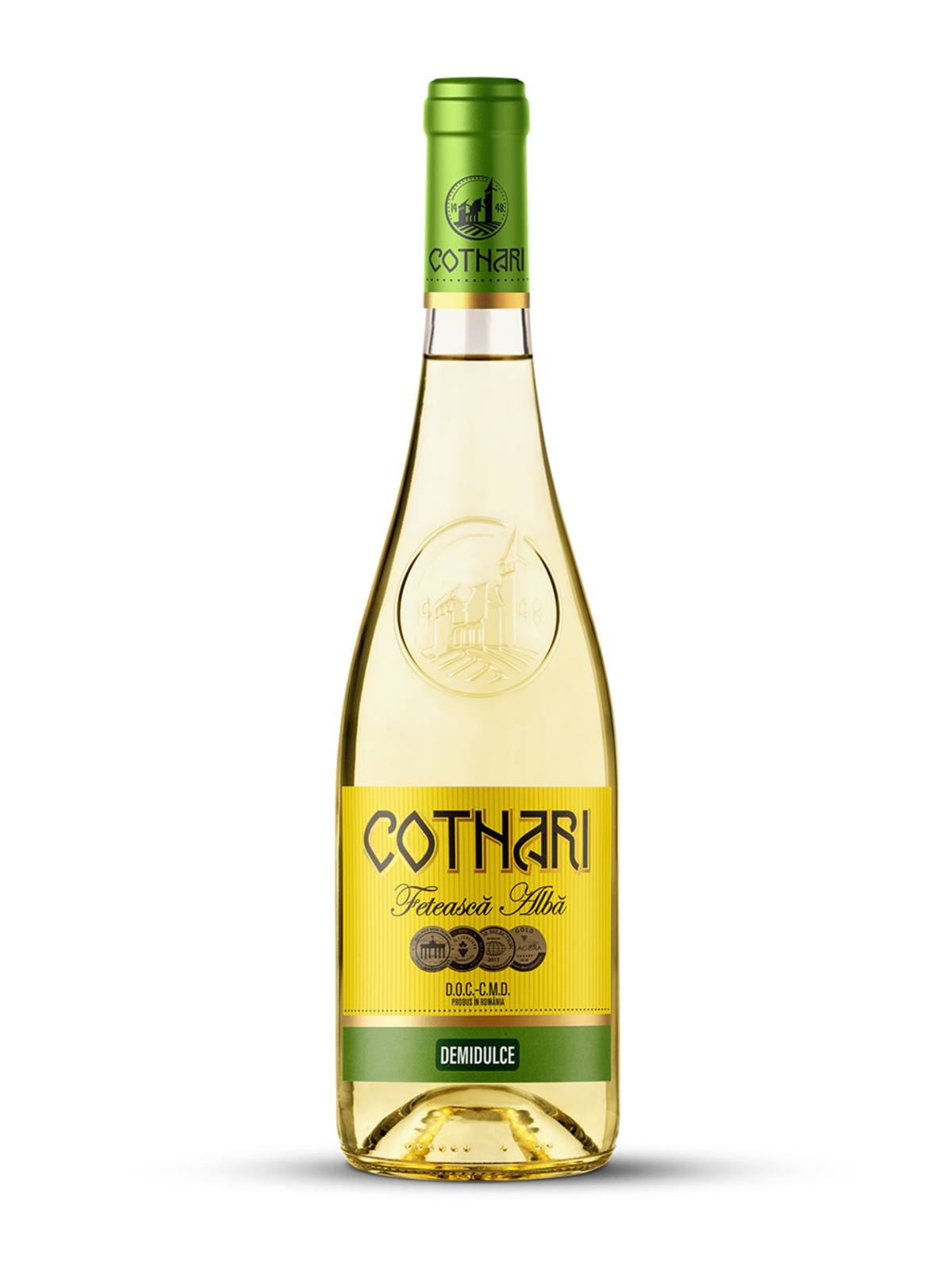 Cotnari Feteasca Alba White Wine (Medium Sweet) 750ml