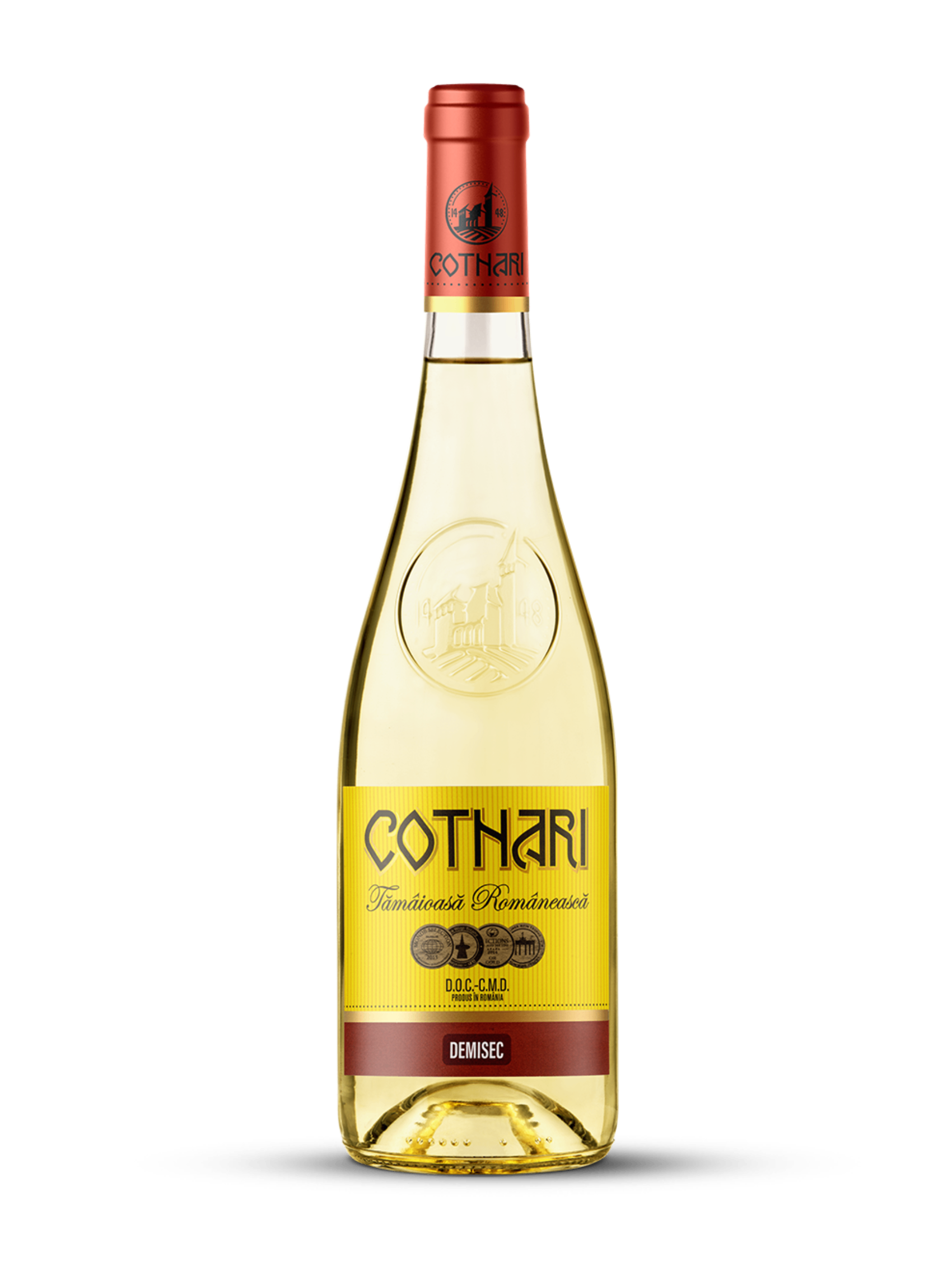 Cotnari Tamaioasa Romaneasca White Wine (Medium Dry) 750ml