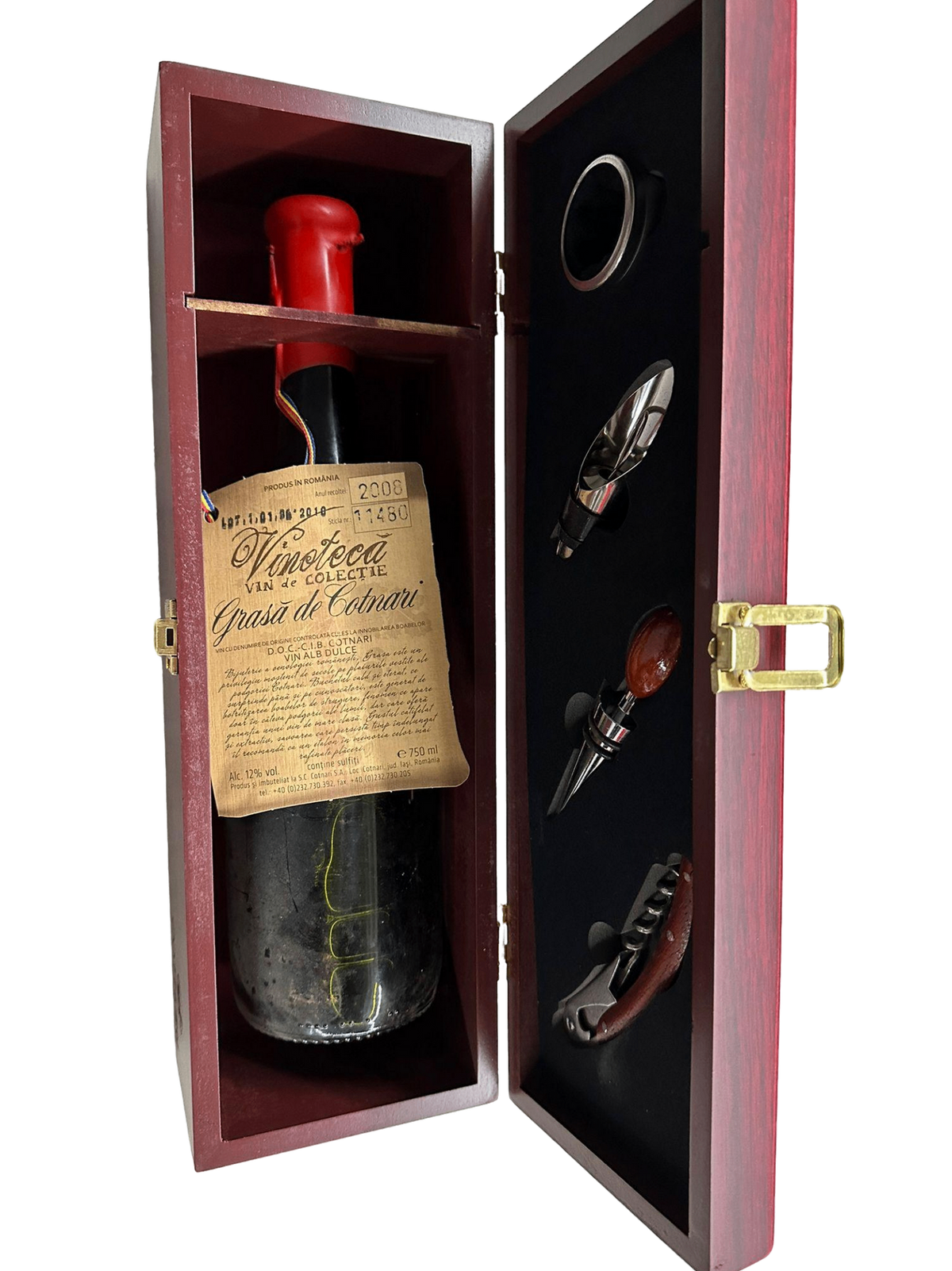 Cotnari Grasa de Cotnari 2008 Vintage Collection White Wine in a gift box 750ml