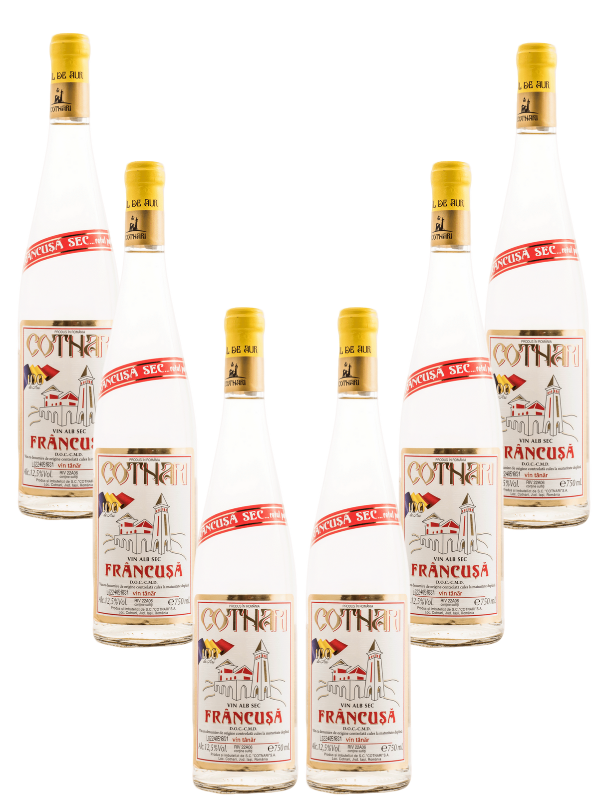 Cotnari Francusa White Wine 6x750ml