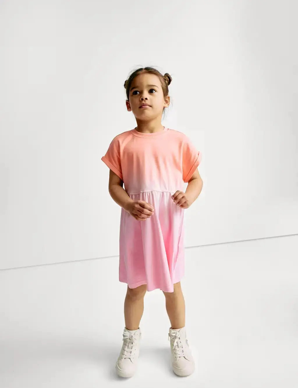 Cotton Rich Ombré T-Shirt Dress (1-8 Yrs)