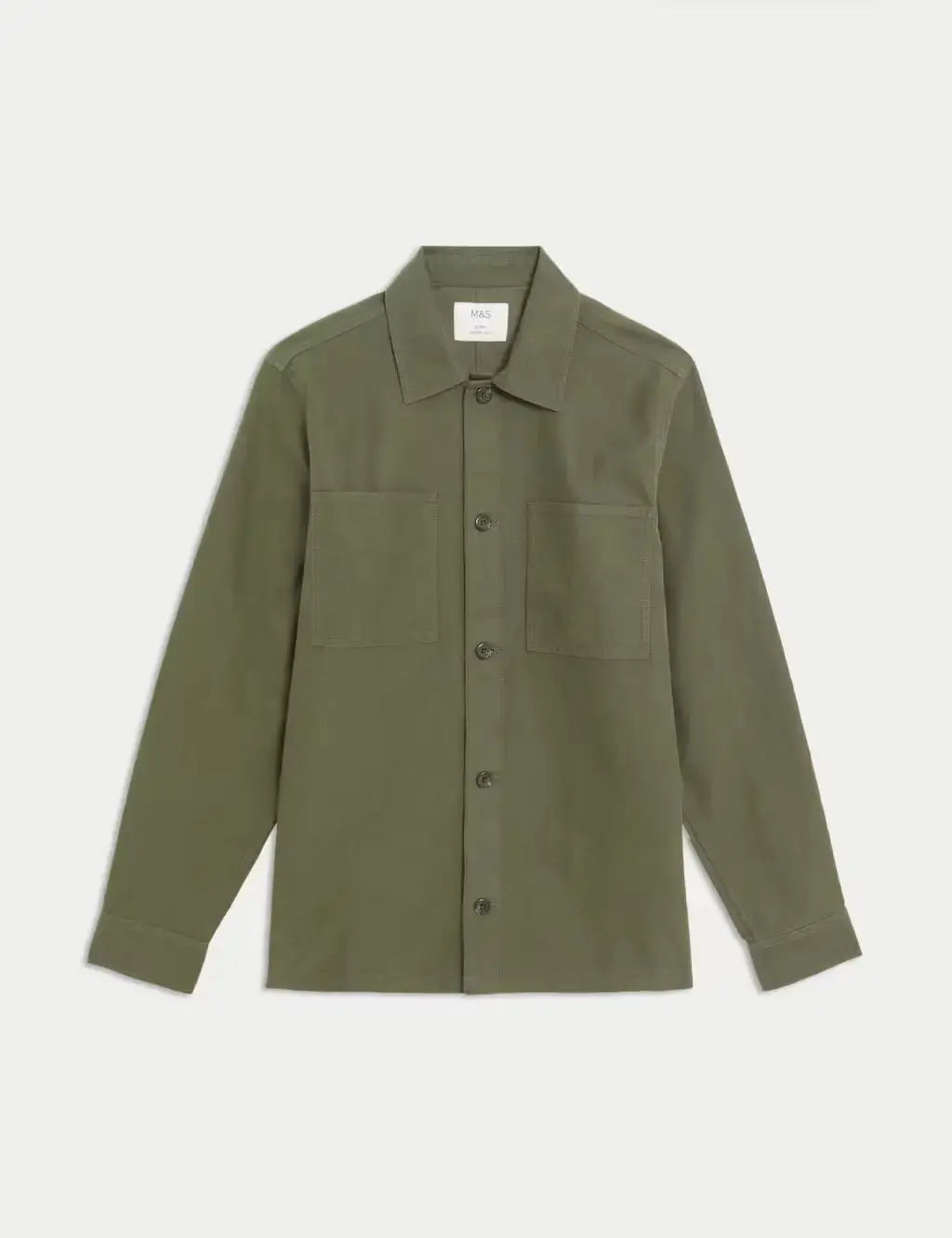 Cotton Rich Overshirt