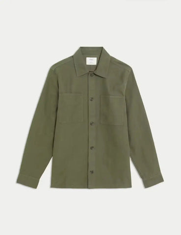 Cotton Rich Overshirt