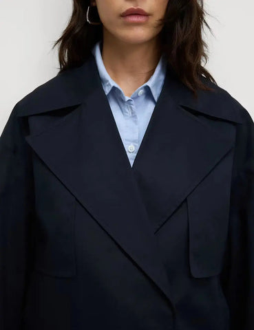 Cotton Rich Short Trench Coat