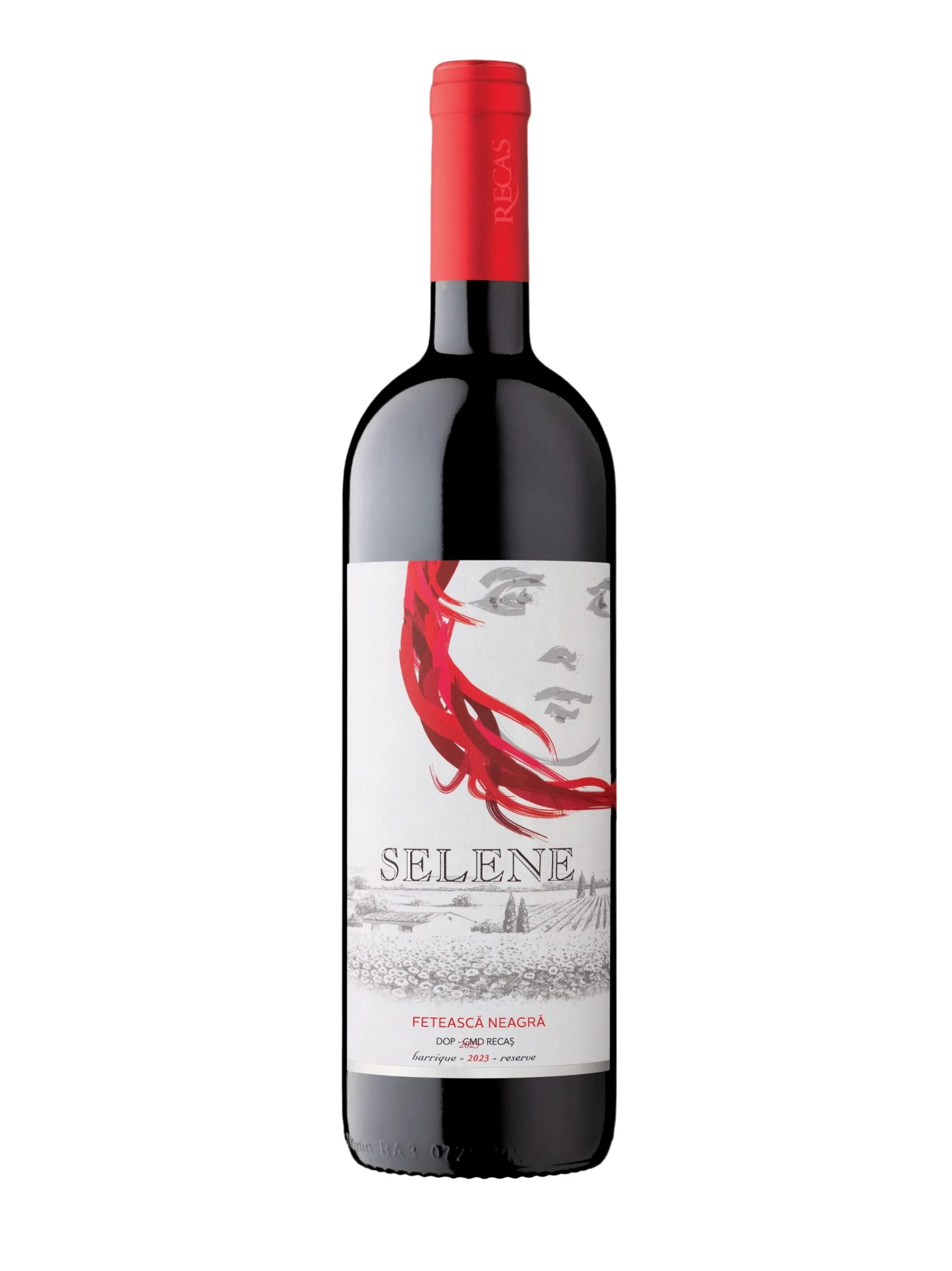 Cramele Recas Selene Barrique Feteasca Neagra Vegan Red Wine 750ml