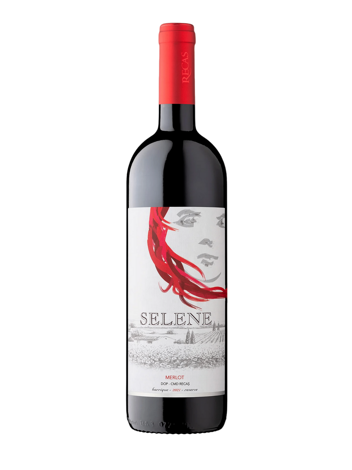 Cramele Recas Selene Merlot Vegan Red Wine 750ml