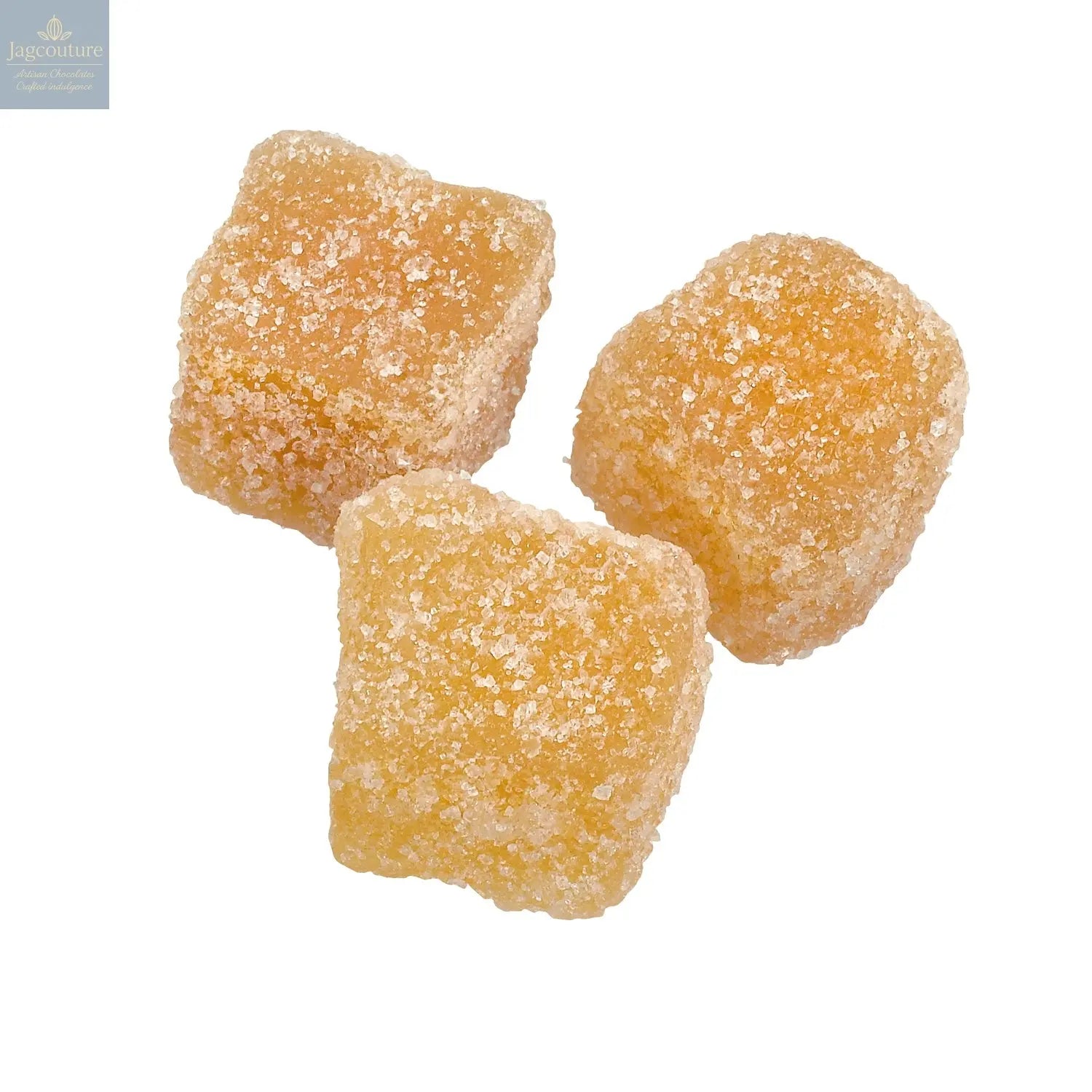 Crystallised stem ginger pieces - Jag Couture Chocolates