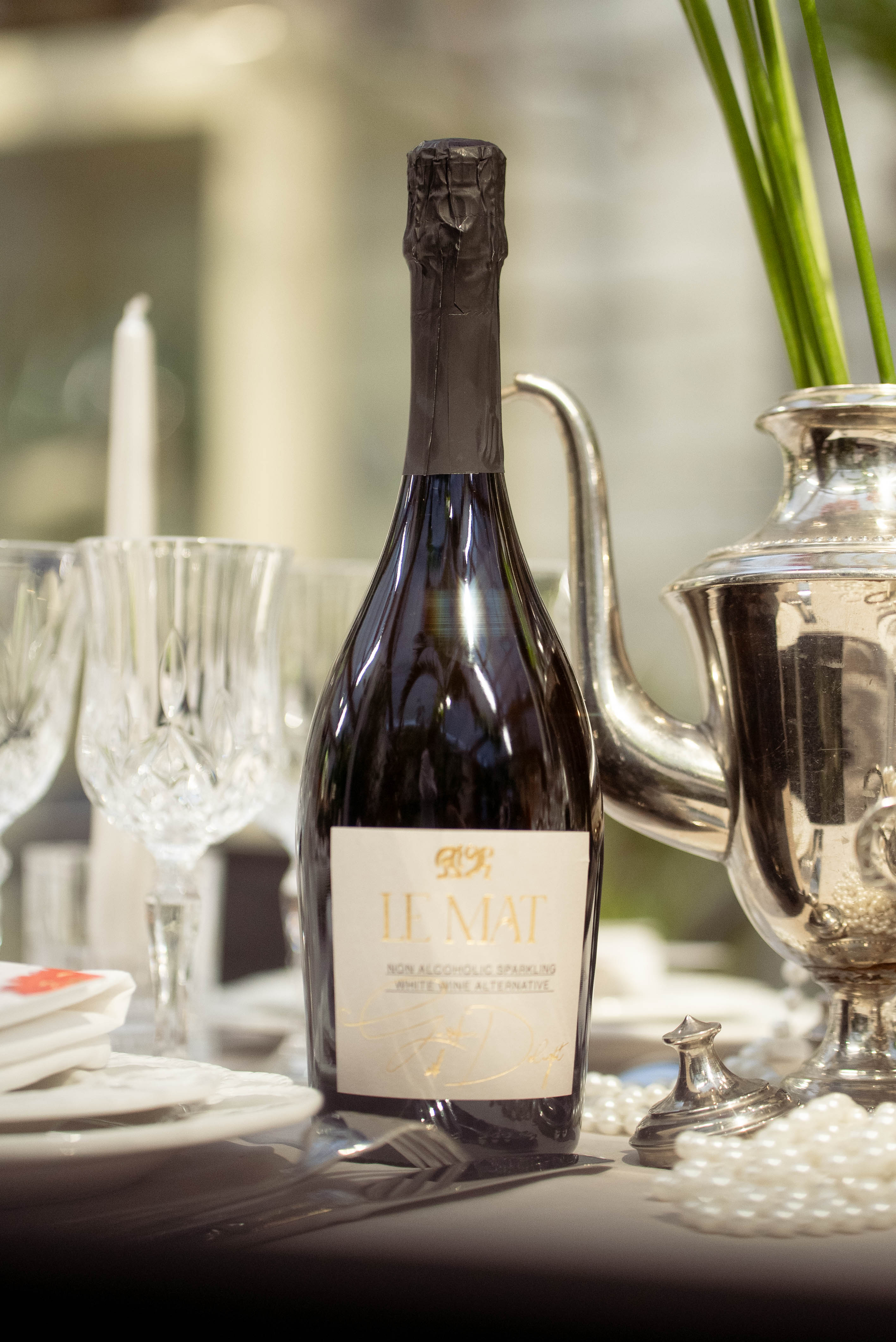 Le Mat Garden of Delight Non-Alcoholic White Sparkling Wine Alternative 750ml