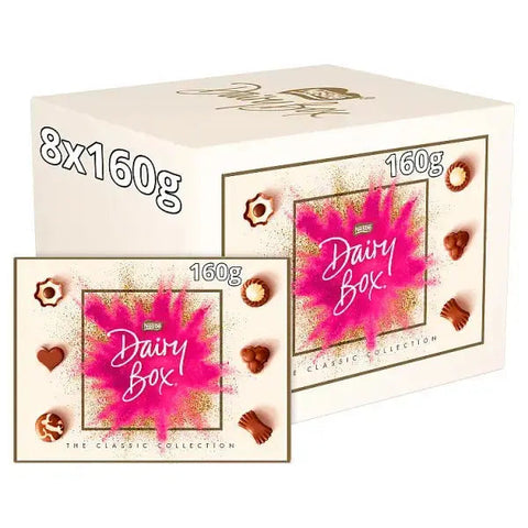 Dairy Box Milk Chocolate Box 160g (Case of 8)