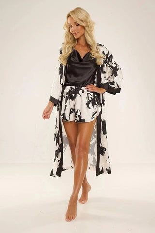 De Lafense strapless chemise and shorts
