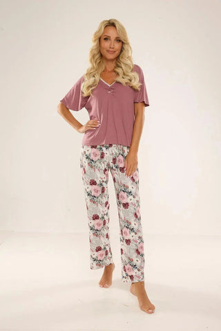 De Lafense two-piece high-quality viscose pajamas