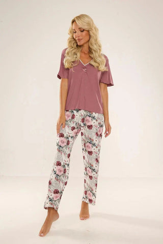 De Lafense two-piece high-quality viscose pajamas