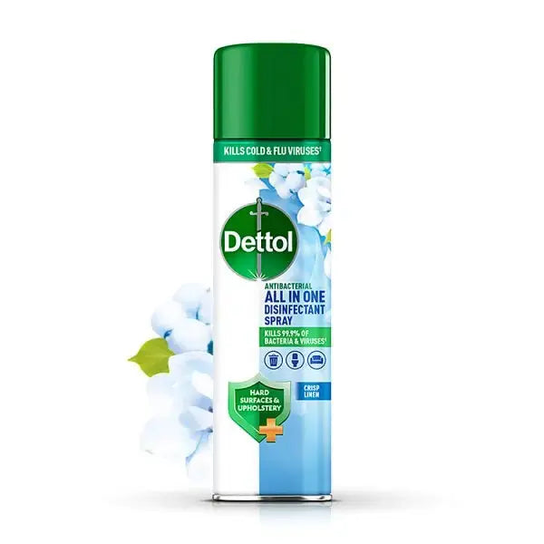Dettol All-In-One Disinfectant Spray, Crisp Linen 300ml (Case of 6)