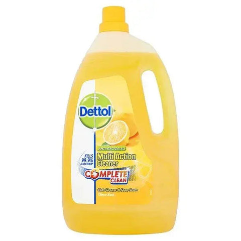 Dettol Anti-Bacterial Multi Action Cleaner Complete Clean Citrus Zest 4L
