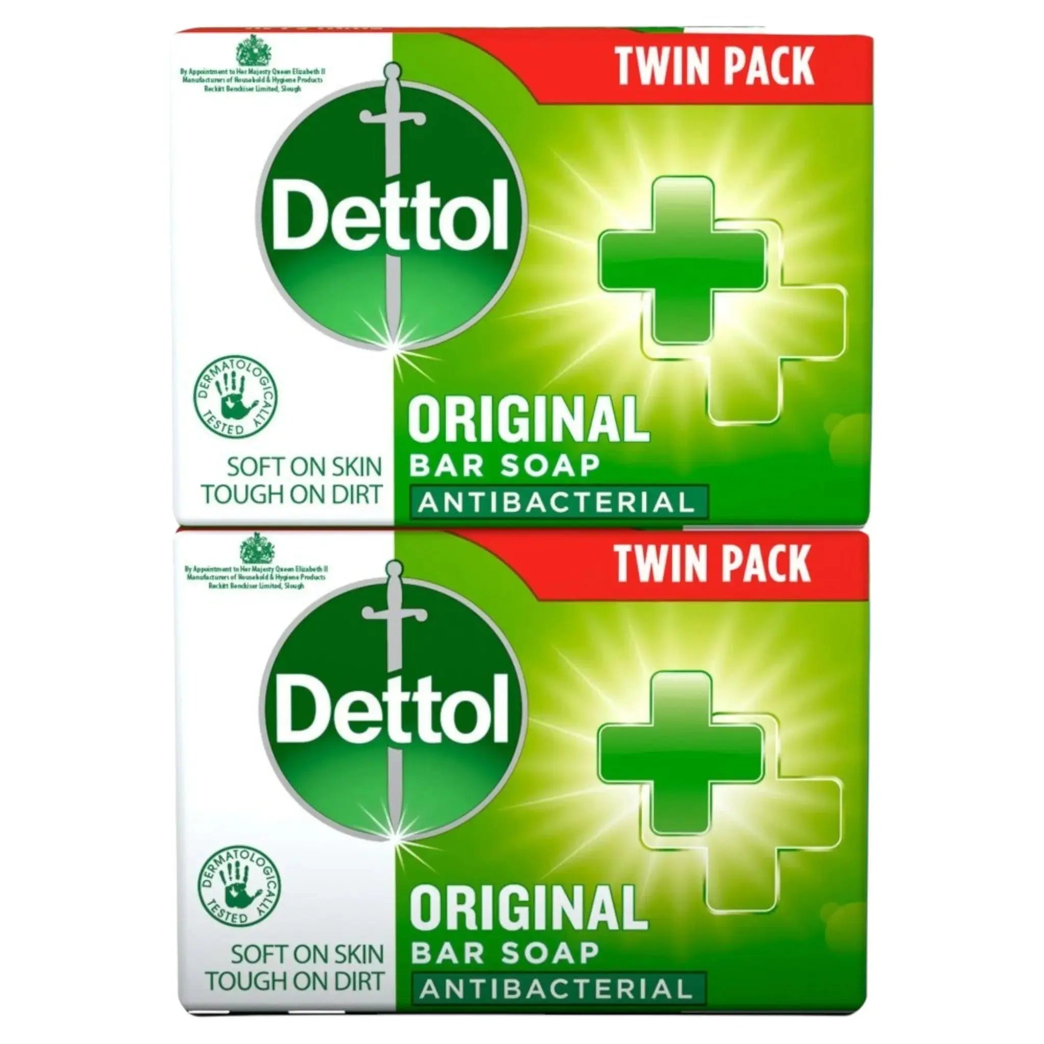 Dettol Original Antibacterial Hand Soap Bar 100g