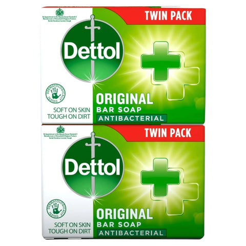 Dettol Original Antibacterial Hand Soap Bar 100g