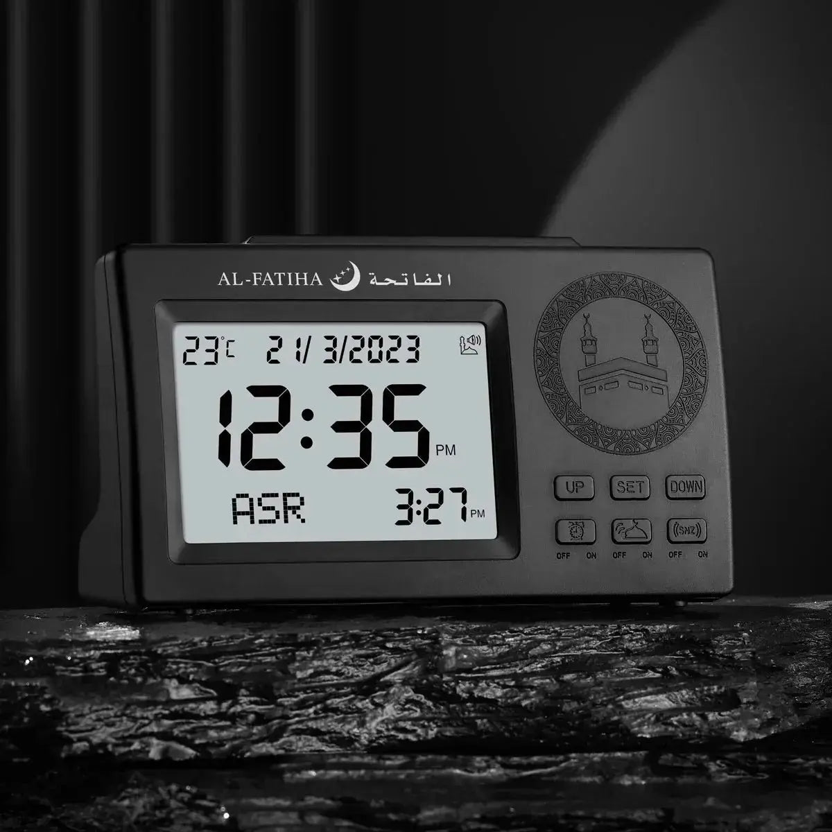 Digital LED Azan Clock  Muslim Islamic Islam stylish Azan Adhan Prayer Reminder Alarm Mosque Wall Clock Prayer Time Hijri