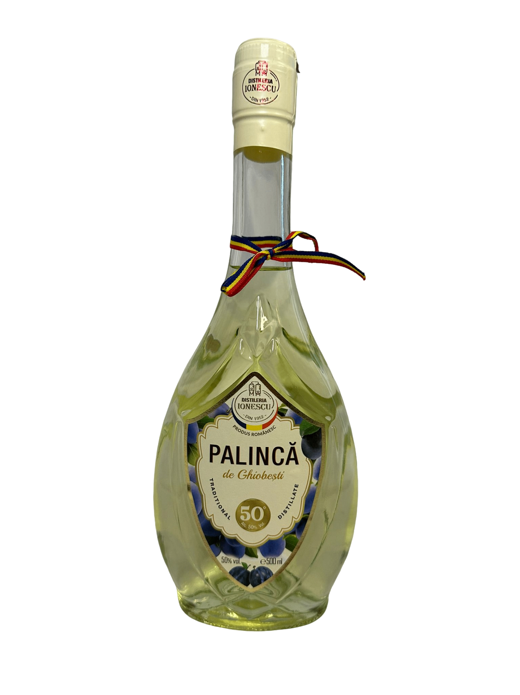 Distileria Ionescu Plum Brandy (Palinca prune / Plum palinka Ghiobesti) 500ml