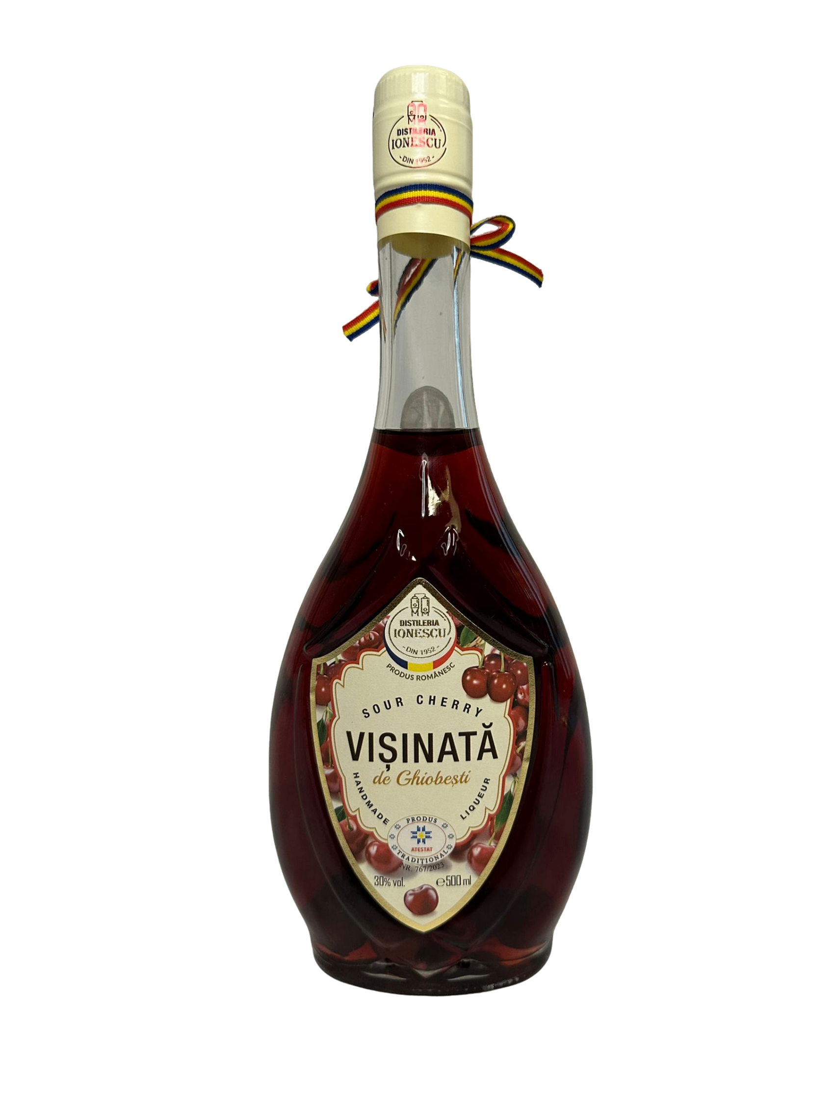 Distileria Ionescu Sour Cherry Liqueur (Visinata Ghiobesti) 500ml