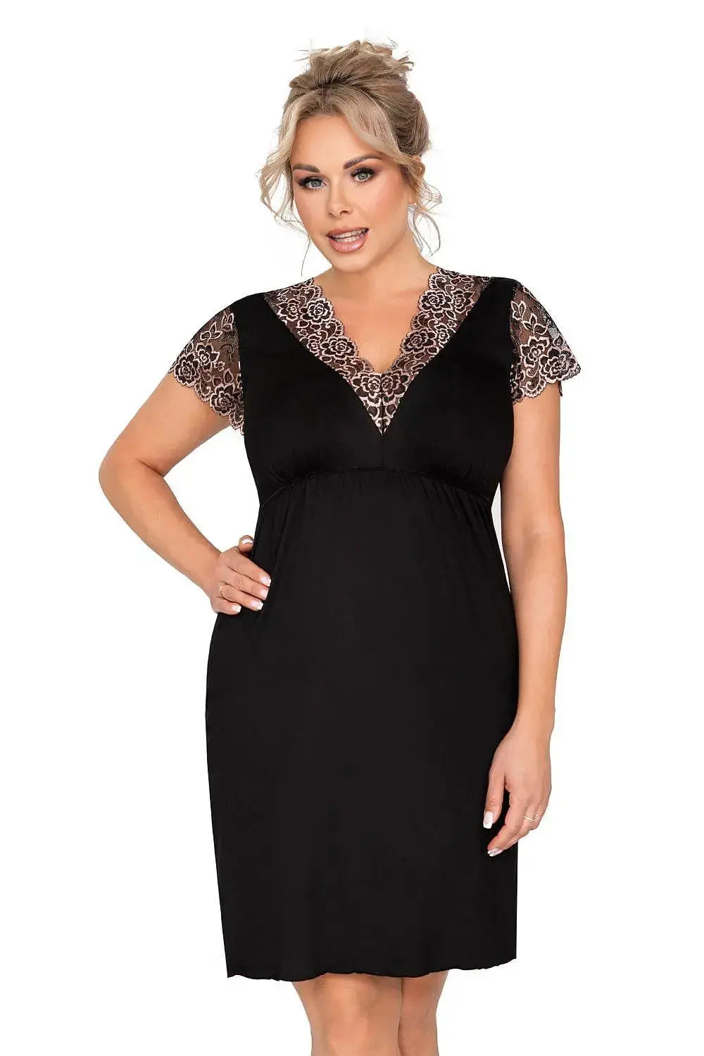 Donna elegance and chic emma plus shirt womens pajamas