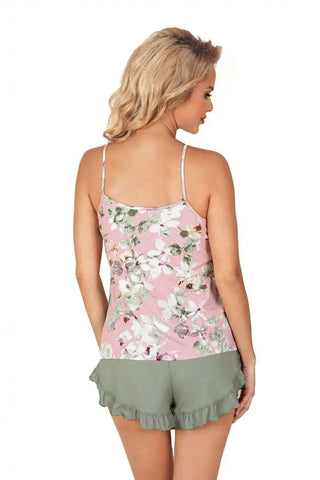 Donna fashionable shirt and shorts womens pajamas