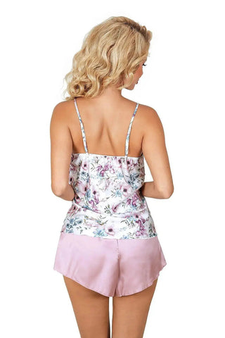 Donna gently waisted shorts and shirt womens pajamas