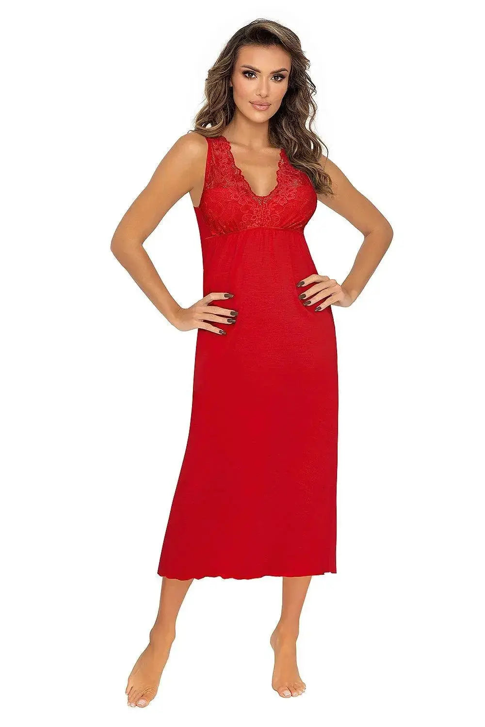 Donna smooth, flowing viscose t-shirt