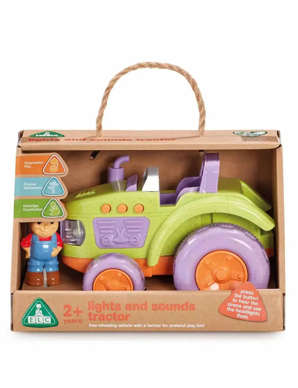 ELC Lights and Sounds Tractor Toy (2+ Yrs)