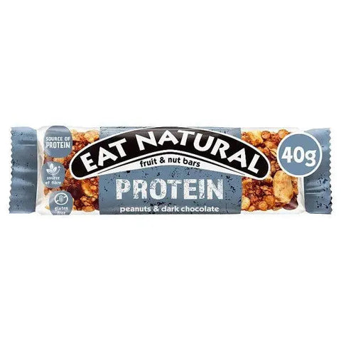 Eat Natural Protein Peanuts & Dark Chocolate Fruit & Nut Bars 40g (Case of 12)
