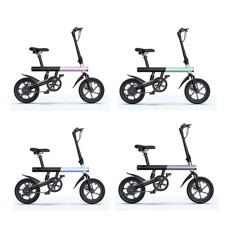 Electric Bike 36V 8Ah Battery 350 watts Motor 14 inch Folding Ebike Mankeel MZ-4