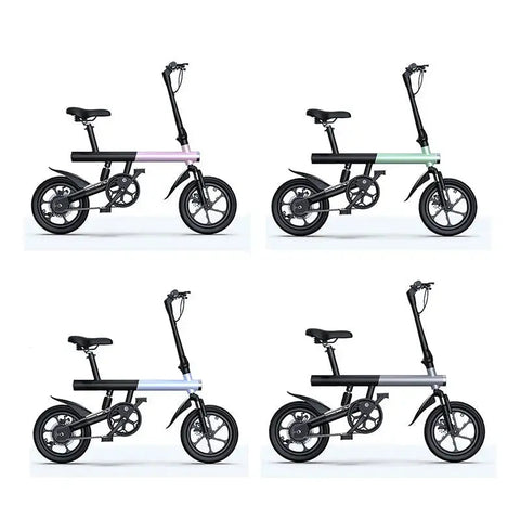 Electric Bike 36V 8Ah Battery 350 watts Motor 14 inch Folding Ebike Mankeel MZ-4