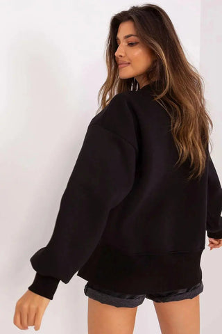 Ex Moda round neckline and long sleeves sweatshirt