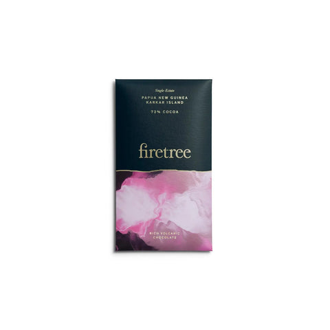 Papua New Guinea Karkar Island 72% volcanic dark chocolate bar Jag Couture Chocolates