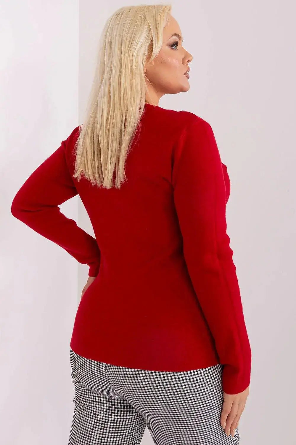 Factory Price skin-friendly viscose womens sweater