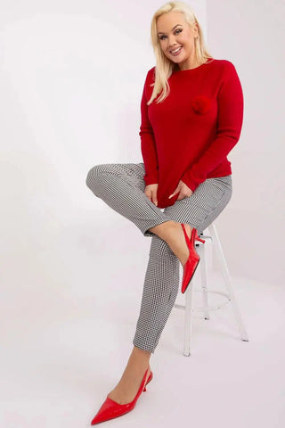 Factory Price skin-friendly viscose womens sweater