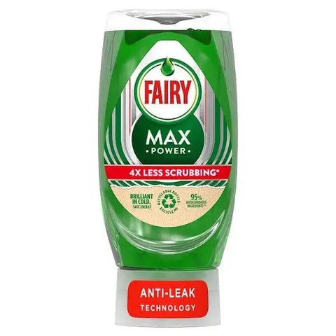 Fairy Max Power Washing Up Liquid Original 370 ML (Case of 8)