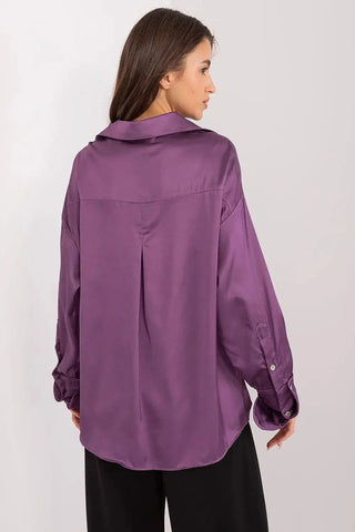 Fancy classic long sleeve womens shirt