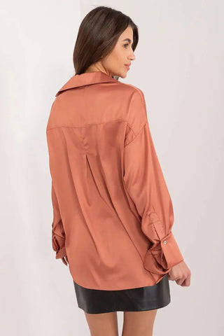 Fancy classic long sleeve womens shirt