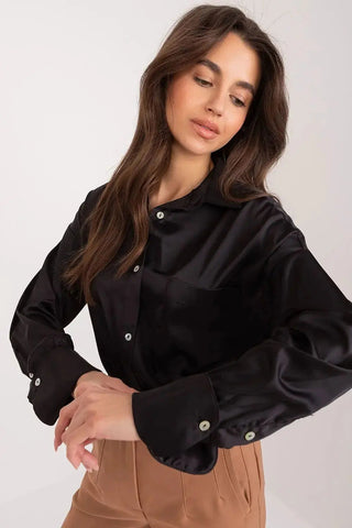 Fancy classic long sleeve womens shirt