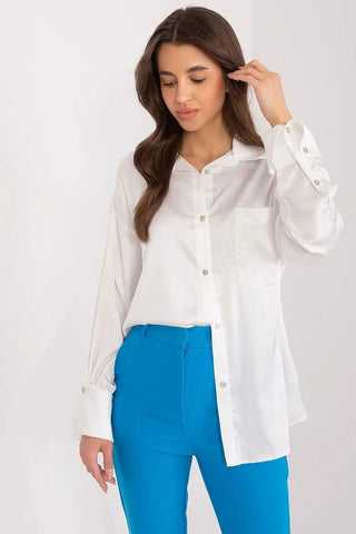 Fancy classic long sleeve womens shirt