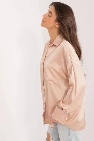 Fancy classic long sleeve womens shirt