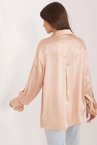 Fancy classic long sleeve womens shirt