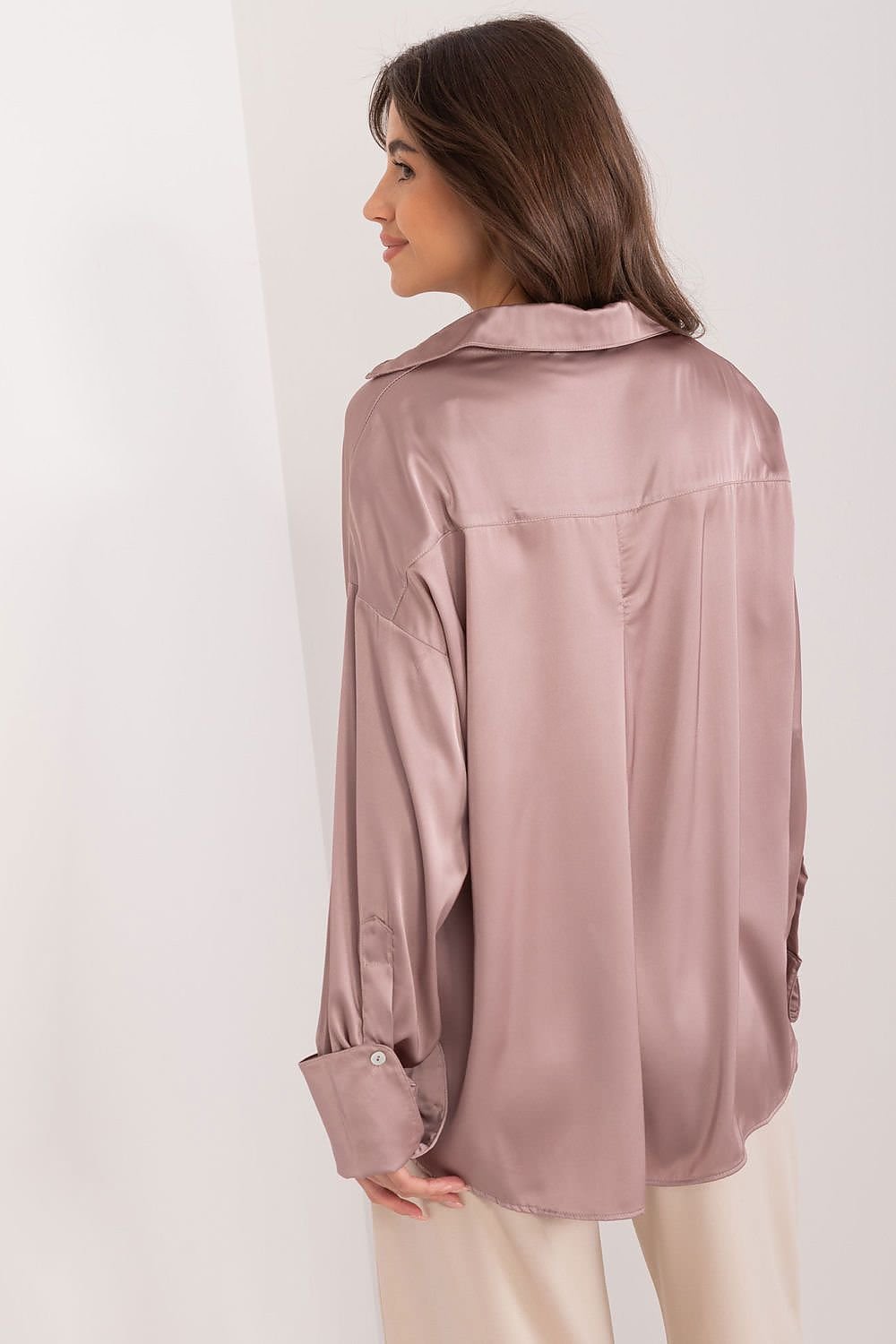 Fancy classic long sleeve womens shirt