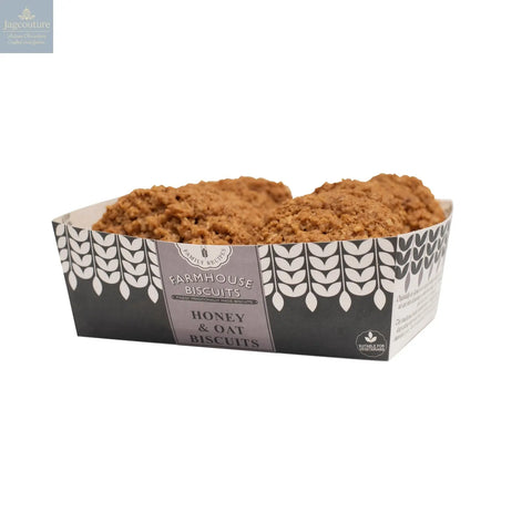 Farmhouse honey & oat biscuits in tray - VAT FREE Jag Couture Chocolates