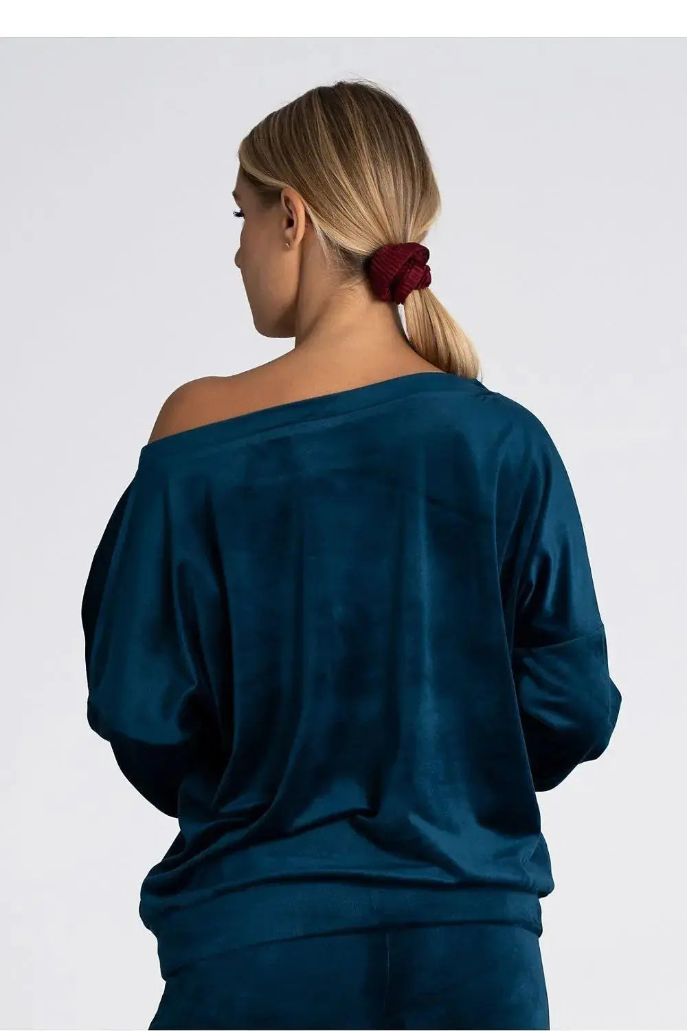 Figl boat neckline oversized blouse
