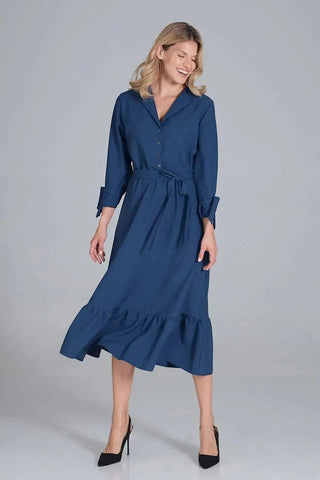 Figl elastic band maxi dress