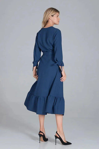 Figl elastic band maxi dress