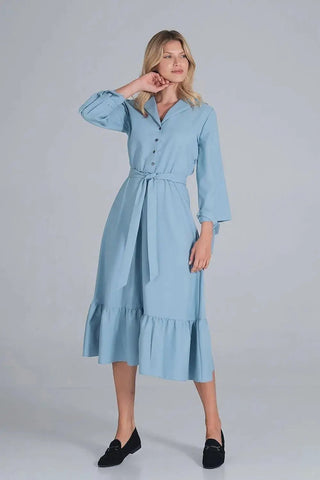 Figl elastic band maxi dress