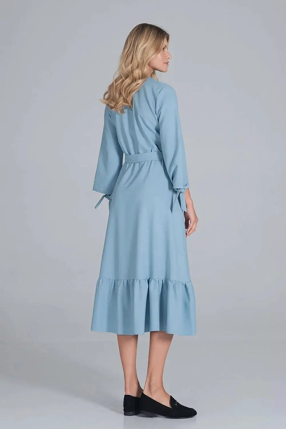 Figl elastic band maxi dress